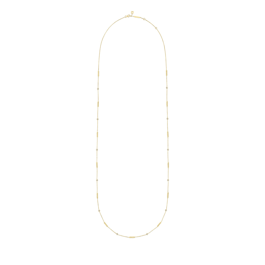 Twine Diamond Long Necklace