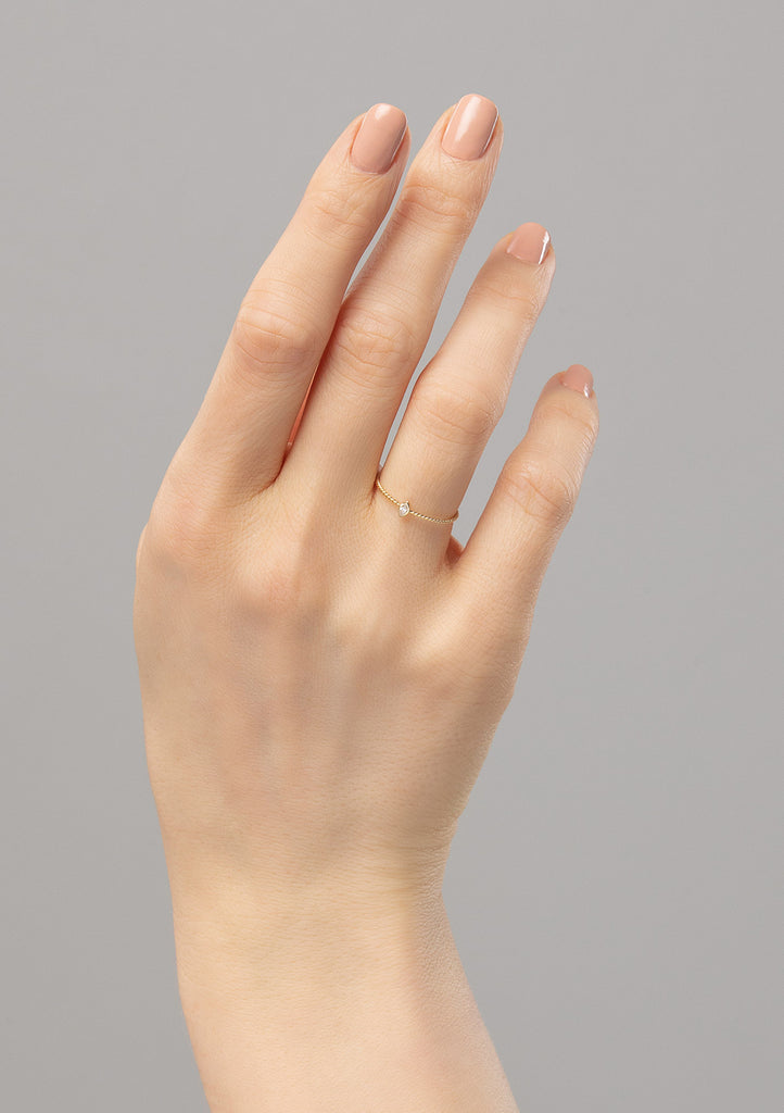Entwined Marquise Fine Ring