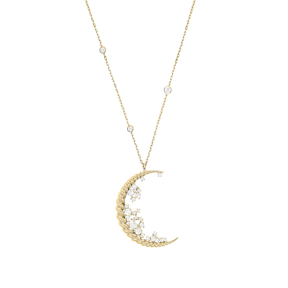 Stellar Moonlight Necklace, Big